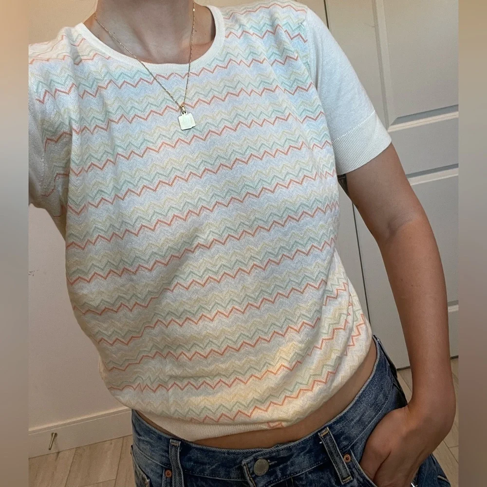 John Smedley Knit T Shirt - Picture 10 of 15